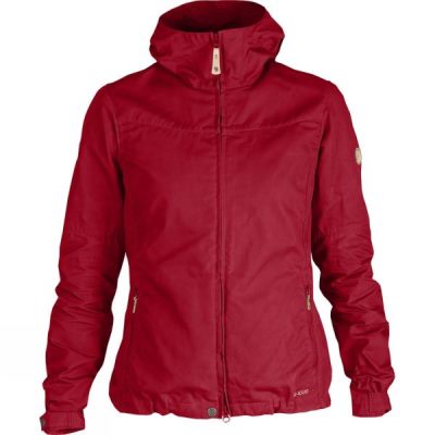 Chaquetas Fjallraven Stina Mujer Rojas - Chile ZGJ576410